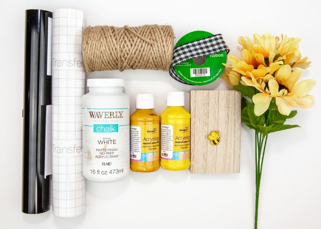 Bee Themed Stacked Books Supplies