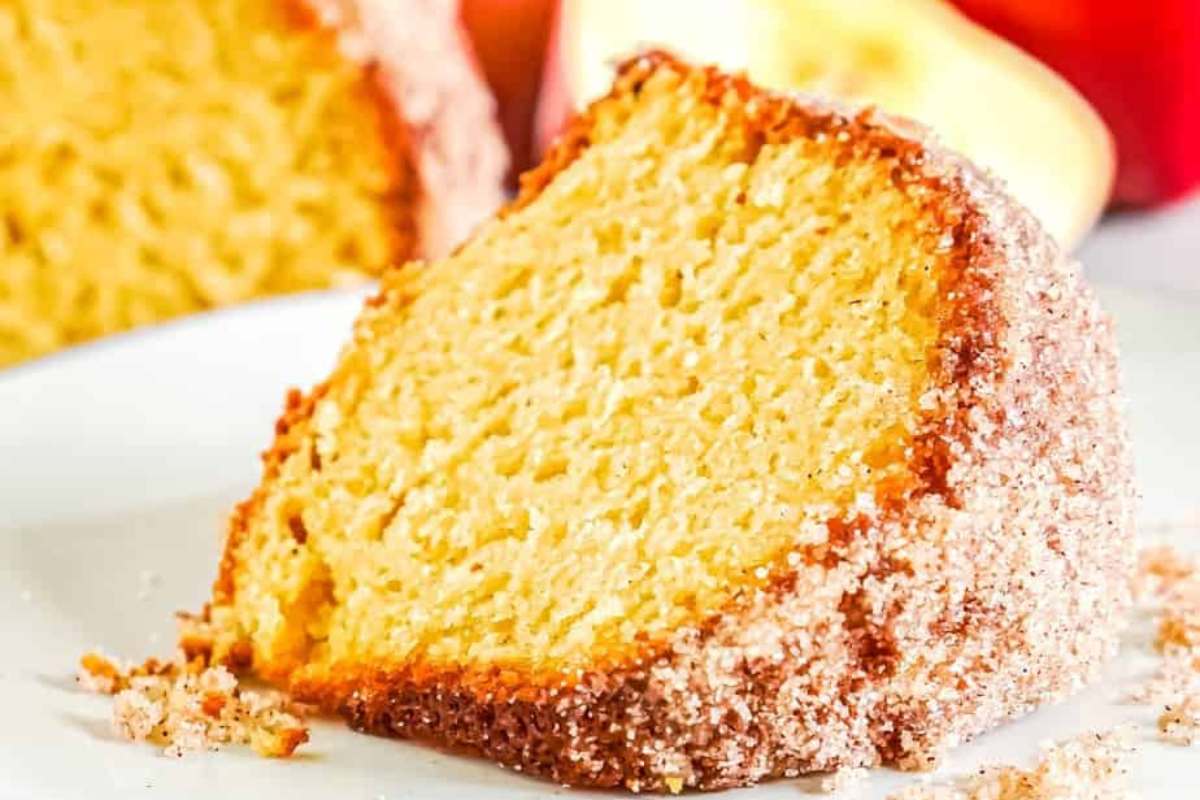 Apple Cider Doughnut Cake by On My Kid's Plate