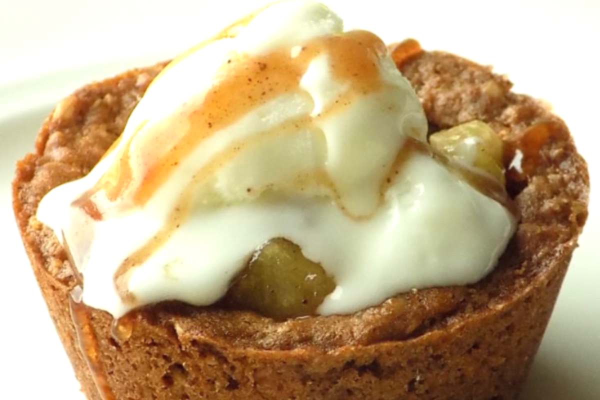 Apple Crisp Cookie Cups by Pastry and Beyond