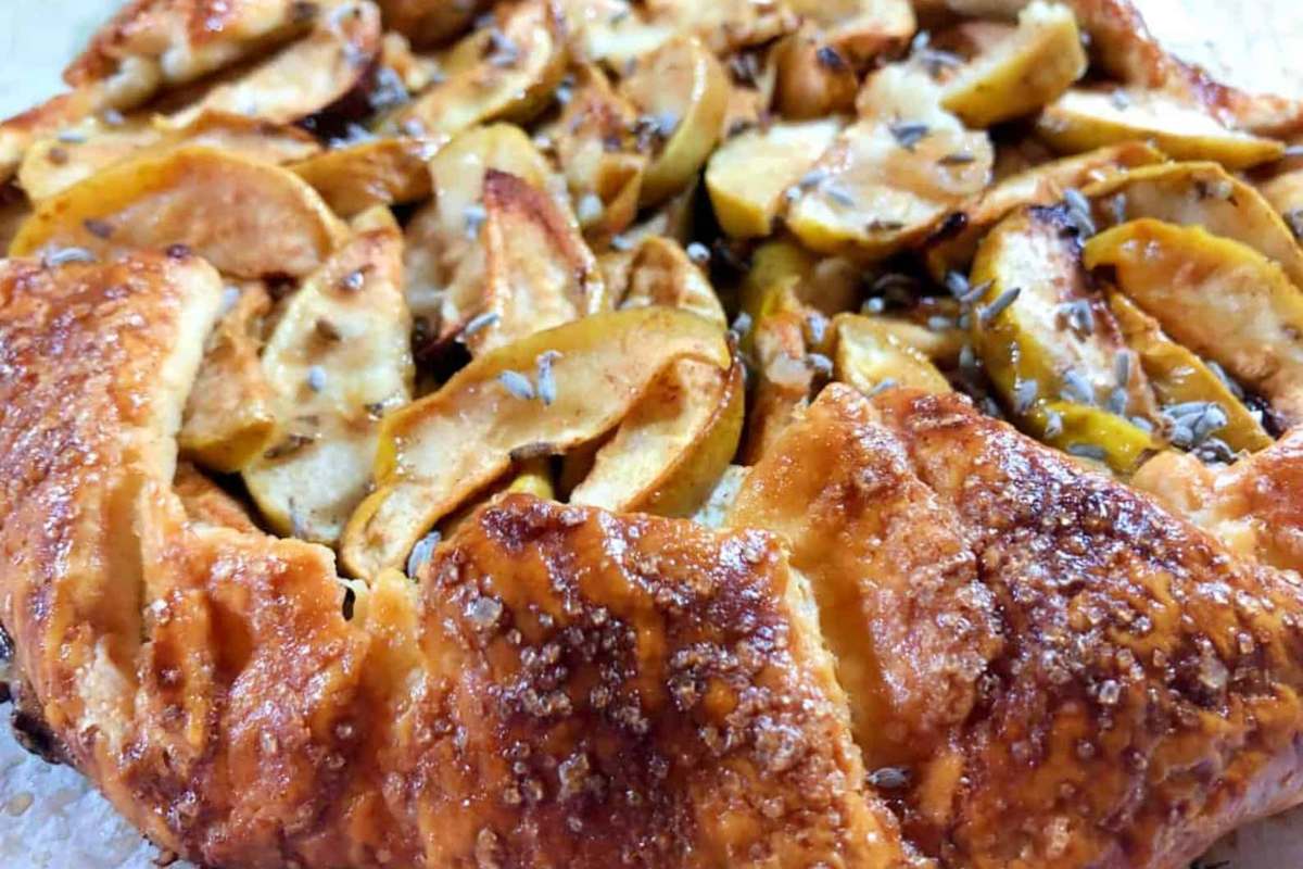 Apple Lavender Galette by Emily Fabulous
