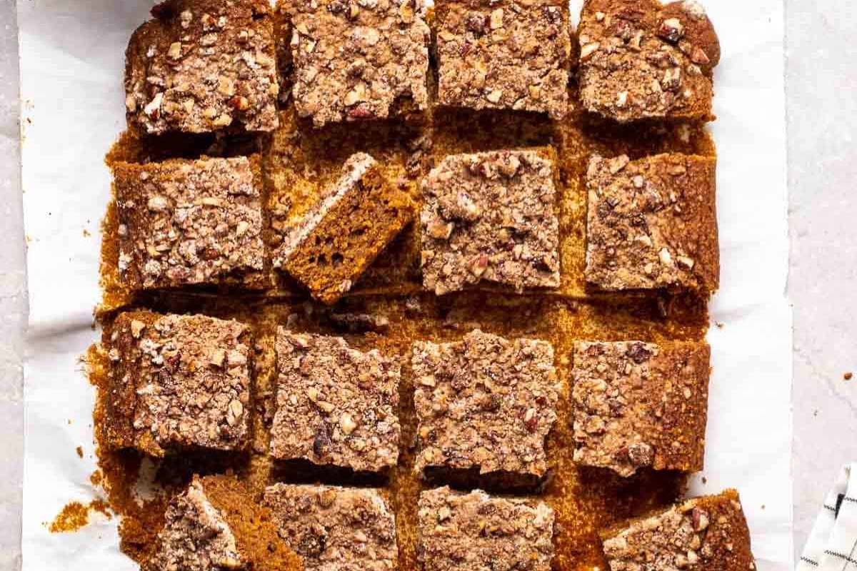 Applesauce Coffee Cake by My Plantiful Cooking