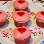 Easy Valentine's Day Surprise Cupcakes