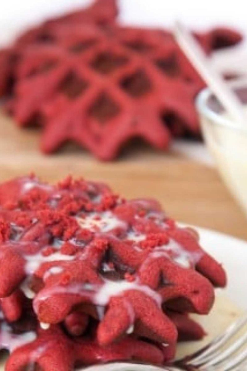 Red Velvet Waffles
