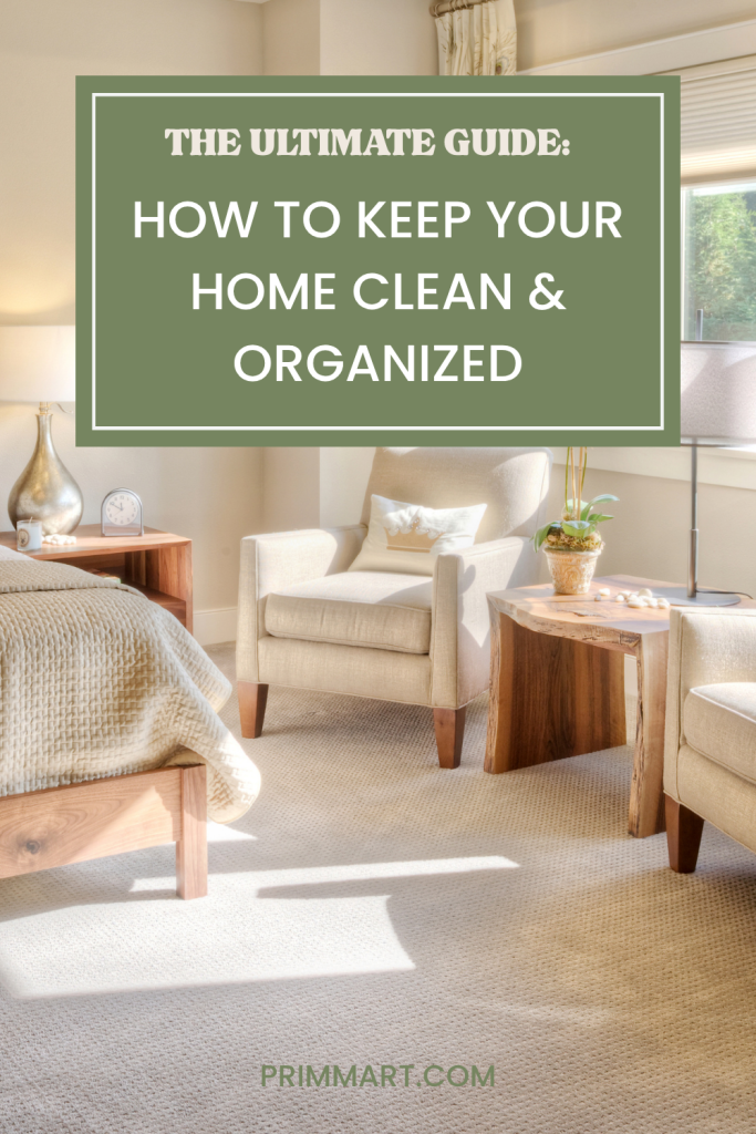 Struggling to keep your home clean and organized? Learn how to organize and declutter your home step by step with simple routines, practical tips, and realistic systems that actually work. Perfect for busy schedules!
